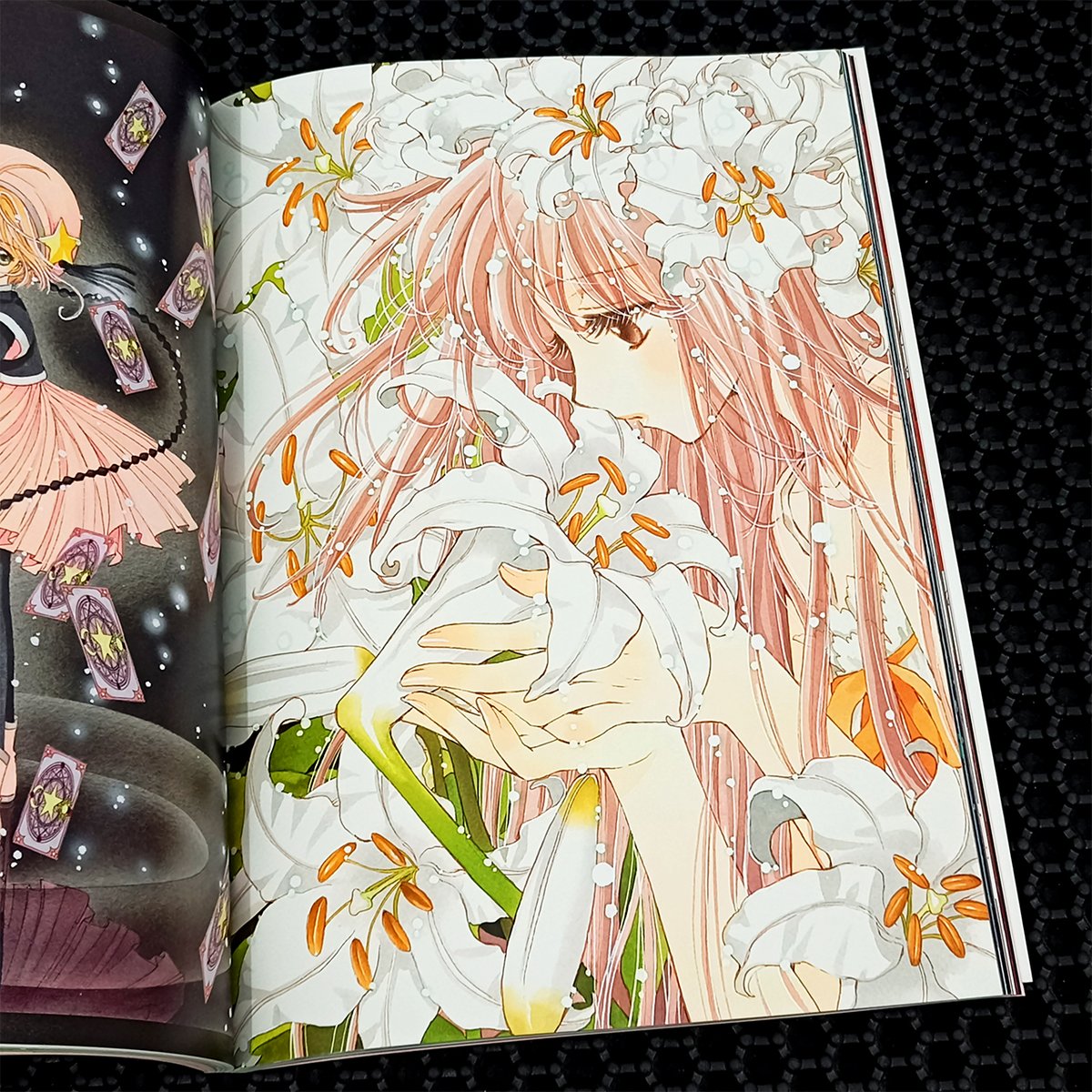 Quick image previews from CLAMP Exhibition Official Art Book COLOR