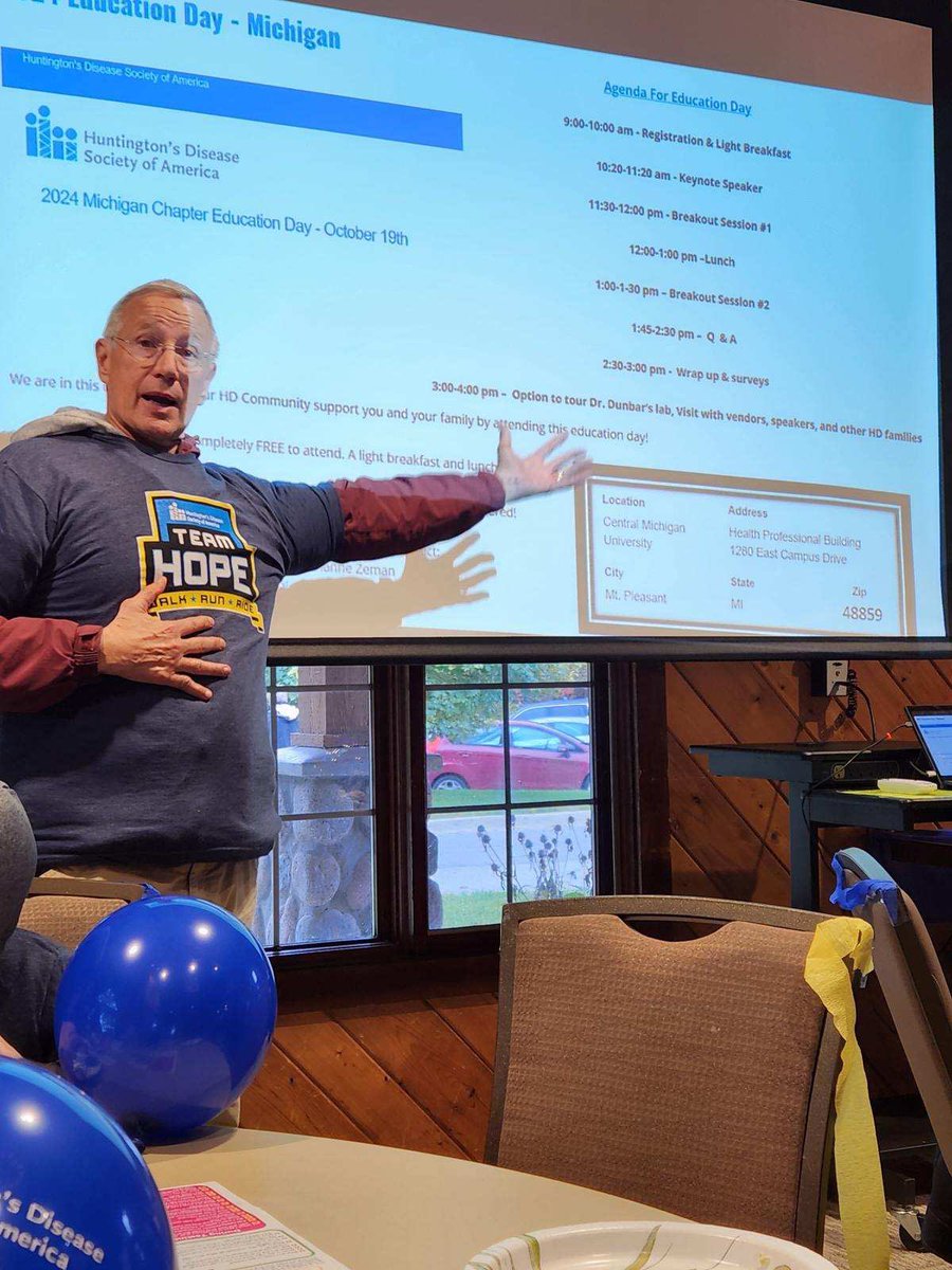 <a href="/HDSA/">HDSA</a> team hope walk in Grand Rapids, MI. <a href="/HDYOFeed/">HDYO</a>  #huntingtondisease #LetsTalkAboutHD #CureHD 💙❤️💜🦋<a href="/j_rossignol/">Julien Rossignol</a>