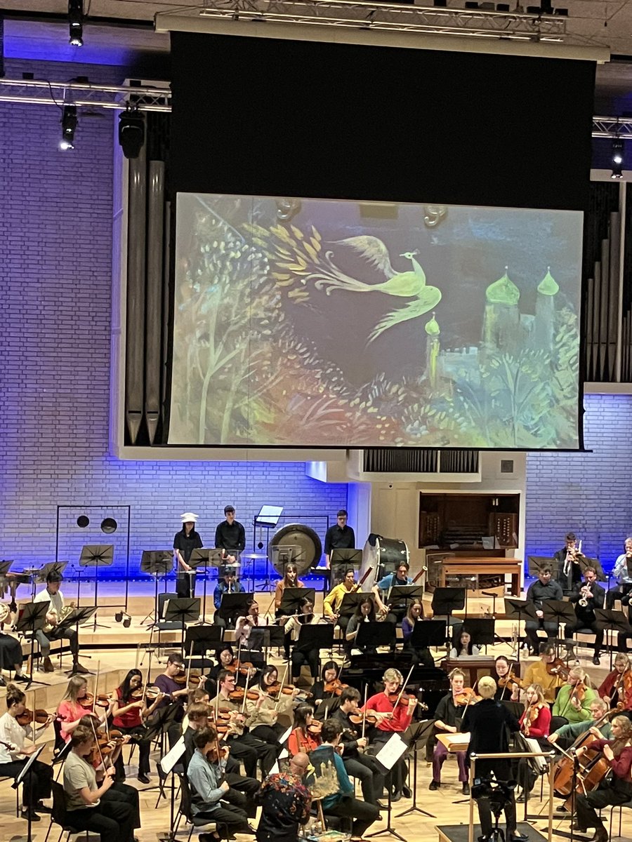 Today was one of our favourite <a href="/rncmlive/">Royal Northern College of Music</a> Young Explorer Concerts! Fantastic programme, orchestra sounding great and James Mayhew’s illustrations were amazing! Fab concert.