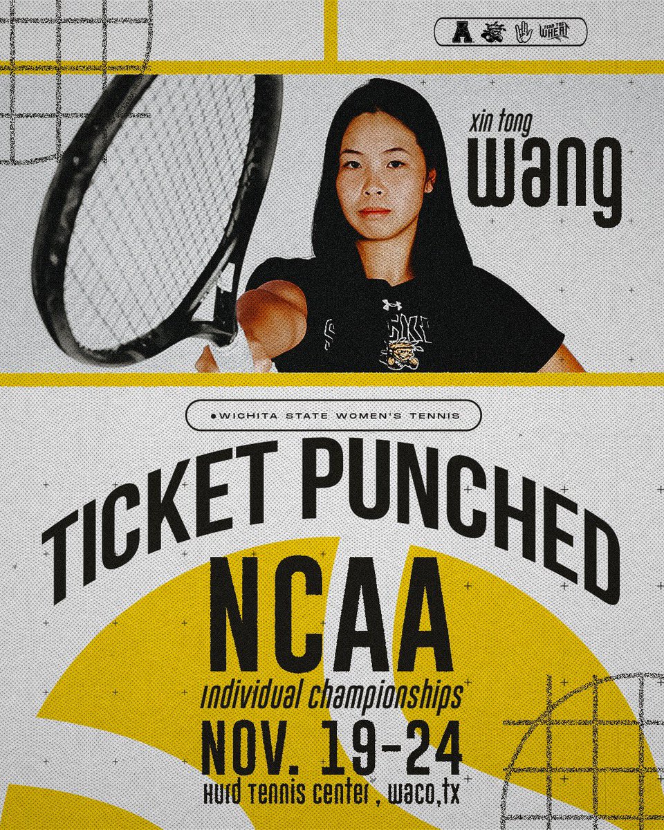 GoShockersWTEN's tweet image. 𝐓𝐈𝐂𝐊𝐄𝐓. 𝐏𝐔𝐍𝐂𝐇𝐄𝐃. 🎟️👊

Xin Tong has qualified for the 2024 NCAA Individual Championships with her win today in the regional semifinals!

She is our first NCAA Individuals qualifier since 2018!