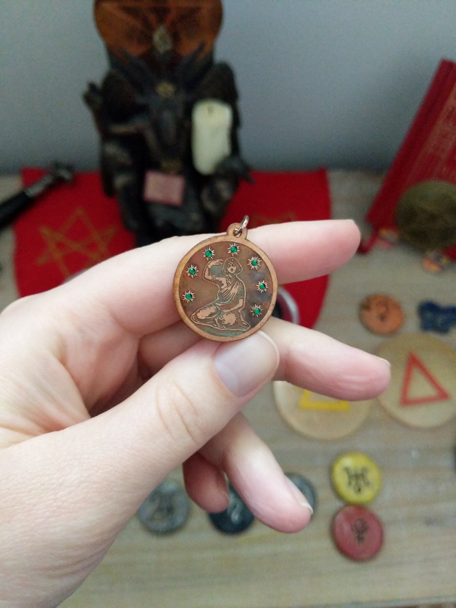 It's beautiful and looks great on you. I'm absolutely in love with the one <a href="/liminalbird/">most dangerous wren</a> made me. It's one of my favorite things.