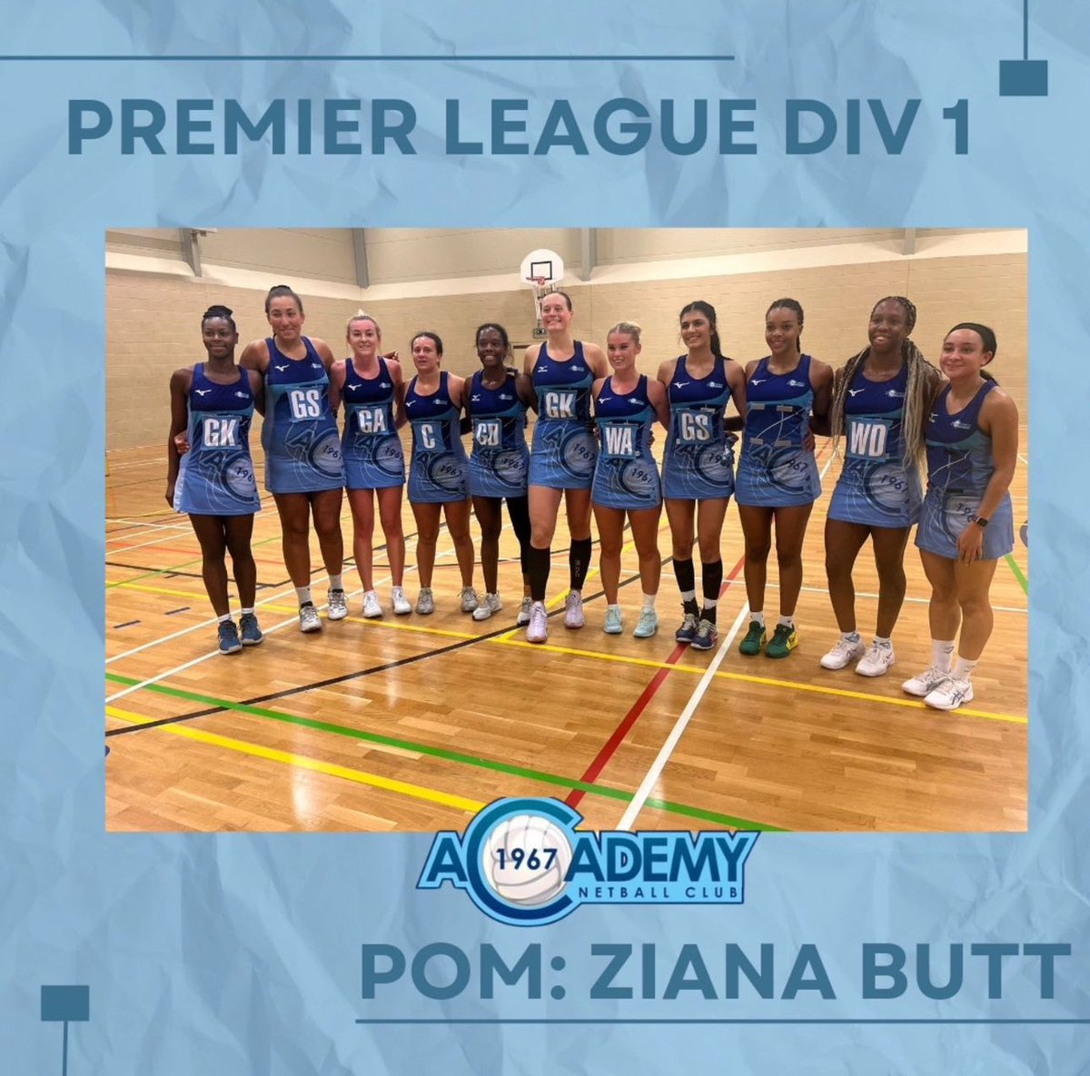 Great game today with <a href="/AcademyNetball/">𝐀𝐜𝐚𝐝𝐞𝐦𝐲 𝐍𝐞𝐭𝐛𝐚𝐥𝐥 𝐂𝐥𝐮𝐛</a> vs <a href="/CharnRutland_NC/">Charnwood Rutland Warriors</a>, brilliant team effort, super proud of the win today! 💙 

<a href="/EnglandNetball/">England Netball</a> <a href="/TheNetballShow/">The Netball Show</a> <a href="/shebasport/">𝓢𝓱𝓮𝓫𝓪 𝓢𝓹𝓸𝓻𝓽</a>