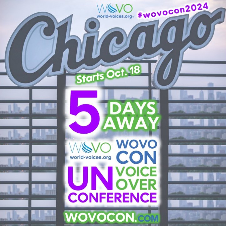 Praying for the opportunity to learn and network with some of the great voice talents and insightful small business owners in the US? Then attend the WoVOCon Voiceover Unconference in Chicago starting THIS FRIDAY (10/18). Visit wovocon.com to register now. #vo <a href="/wovo/">iris</a>