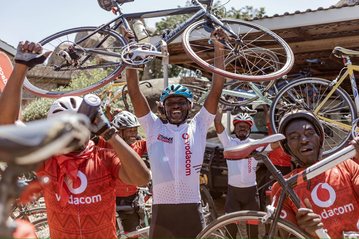 📍 Butiama, Mara. We have arrived, 1,914kms later. Unmatched feeling. #TwendeButiama24 #Pedal4Purpose #PamojaTunaweza 🚴🏾‍♀️🚵🏾‍♀️ <a href="/vodacomtzfound/">Vodacom Tanzania Foundation</a> 👏🏾👏🏾