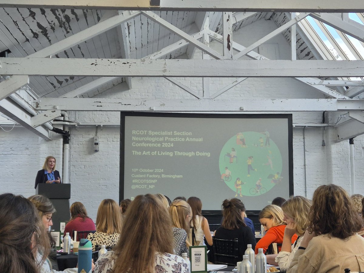 Learnt lots and met brilliant neuro OTs at the RCOT Neurological Conference last week #RCOTSSNP