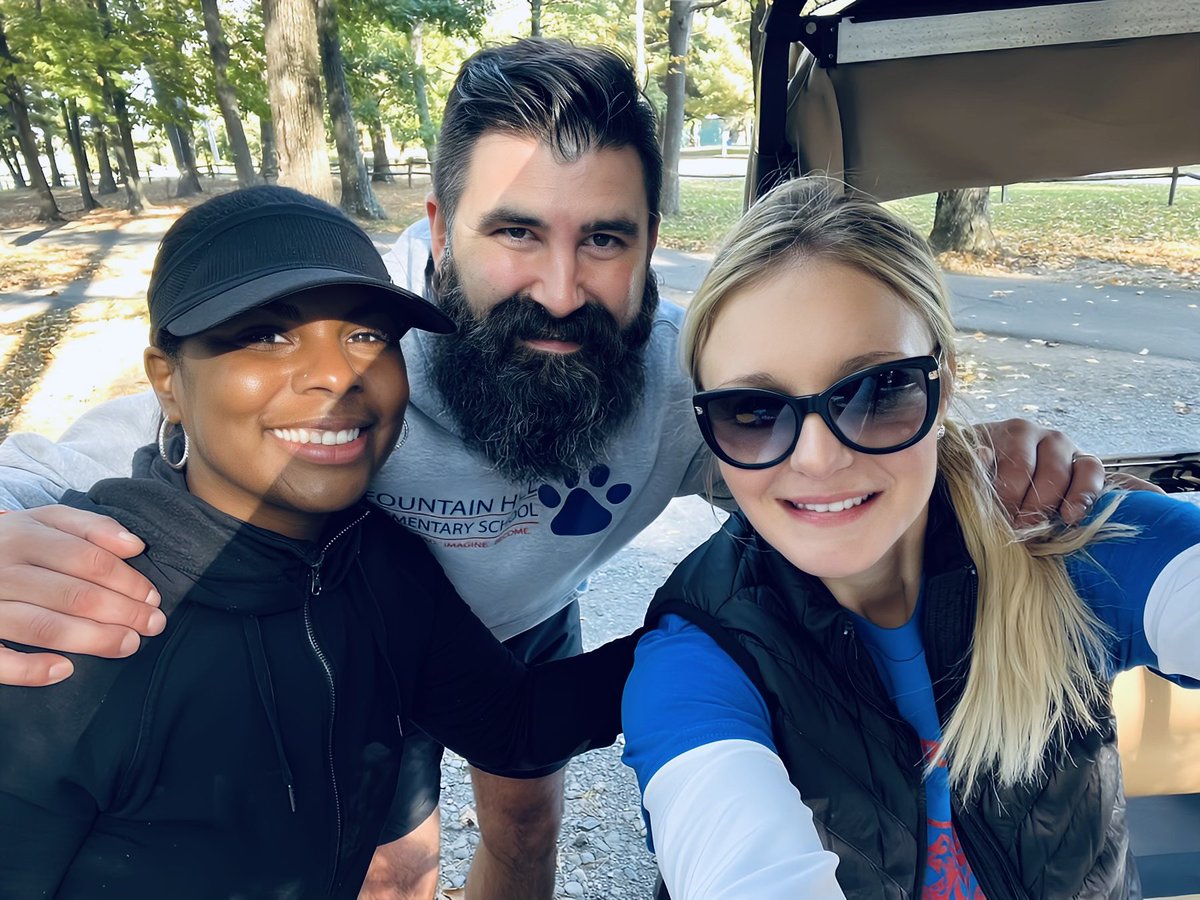 Enjoyed supporting these two awesome administrators &amp; <a href="/BASDFtHill/">Fountain Hill Elementary School</a> ‘s 2nd Annual Golf Tournament yesterday ⛳️. <a href="/BethlehemAreaSD/">BASD</a>