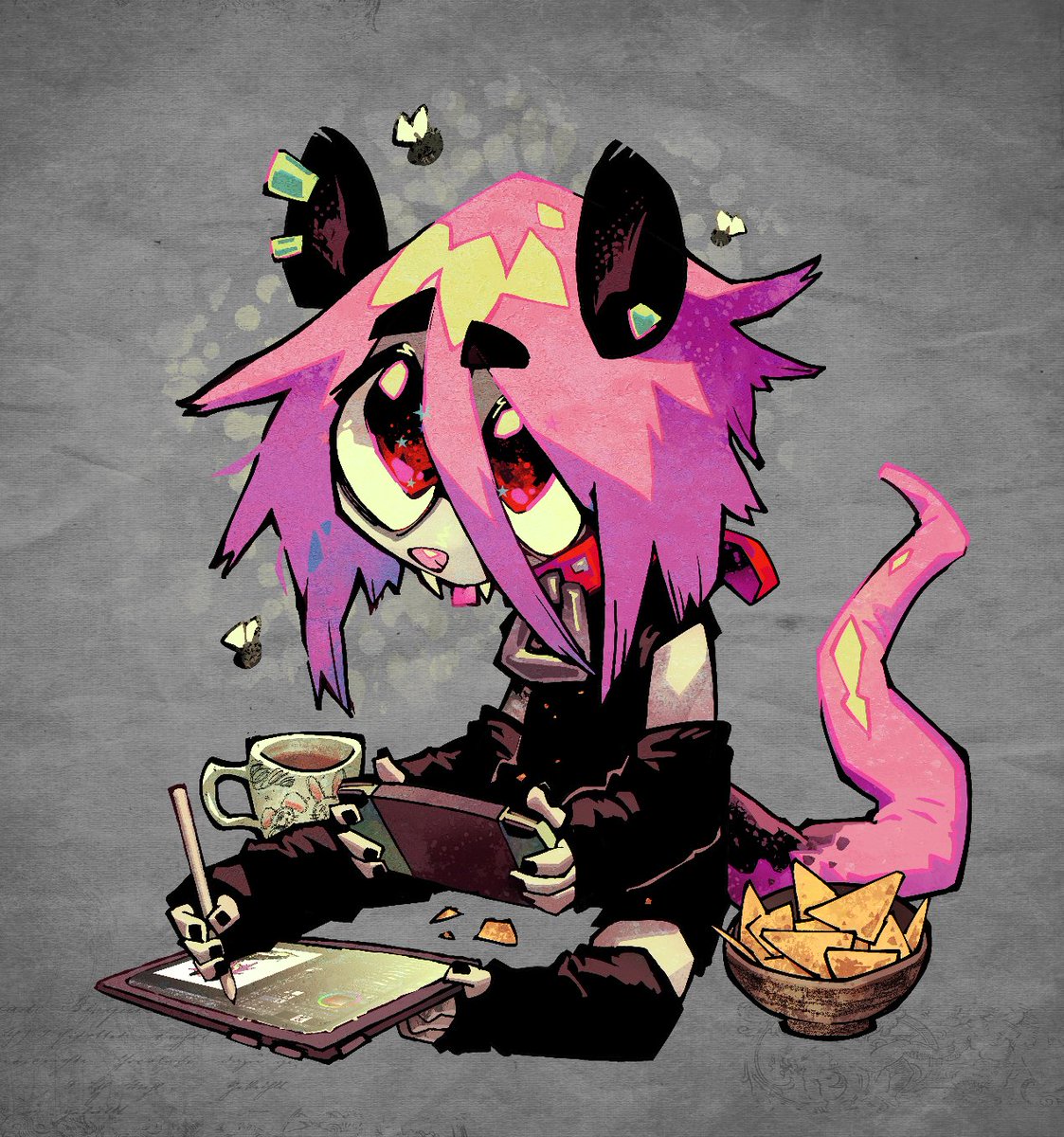 she's getting stuff done