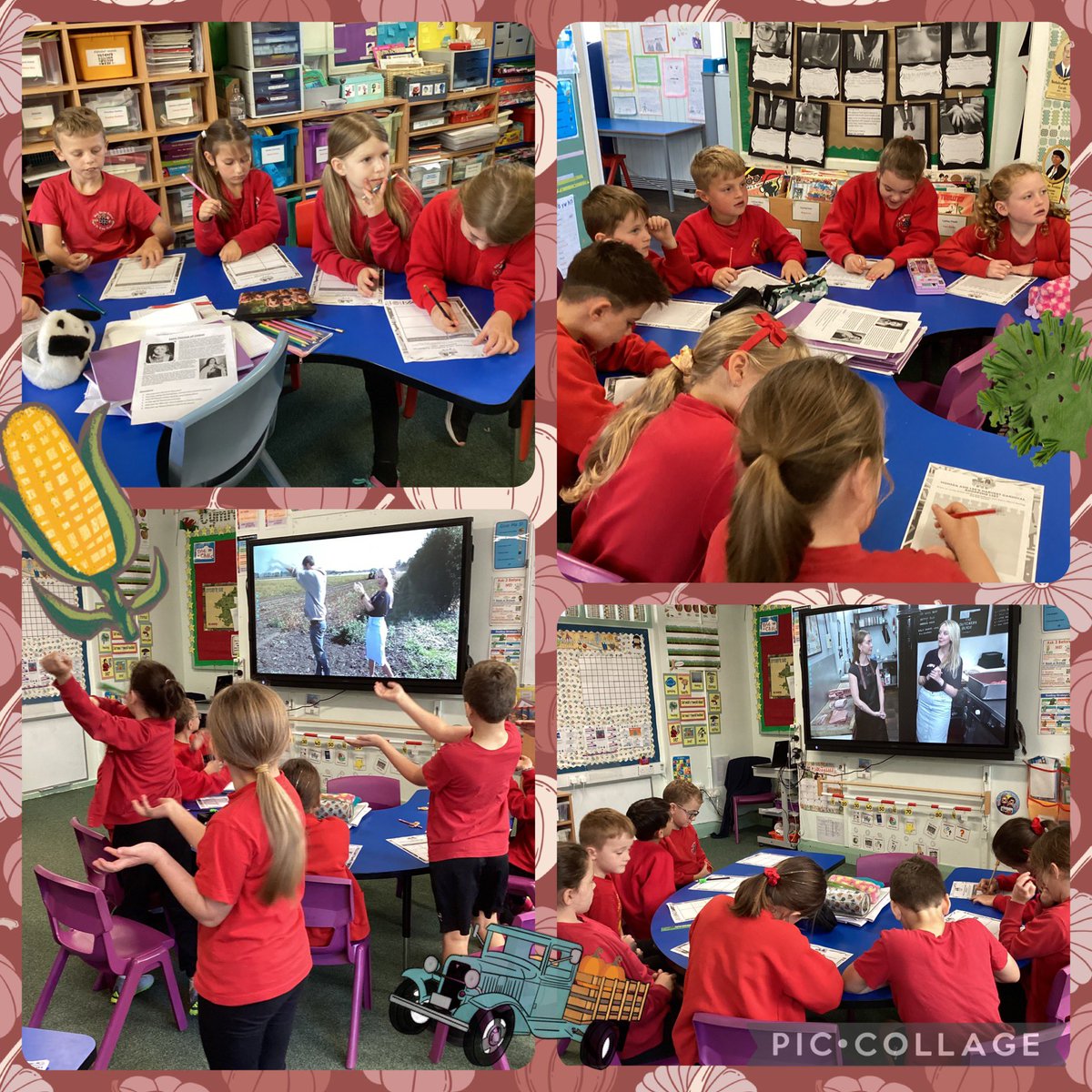 Class 3 joined the NFU Harvest Carnival online lesson and enjoyed learning about the ingredients used to make the Caribbean Carnival Soup.