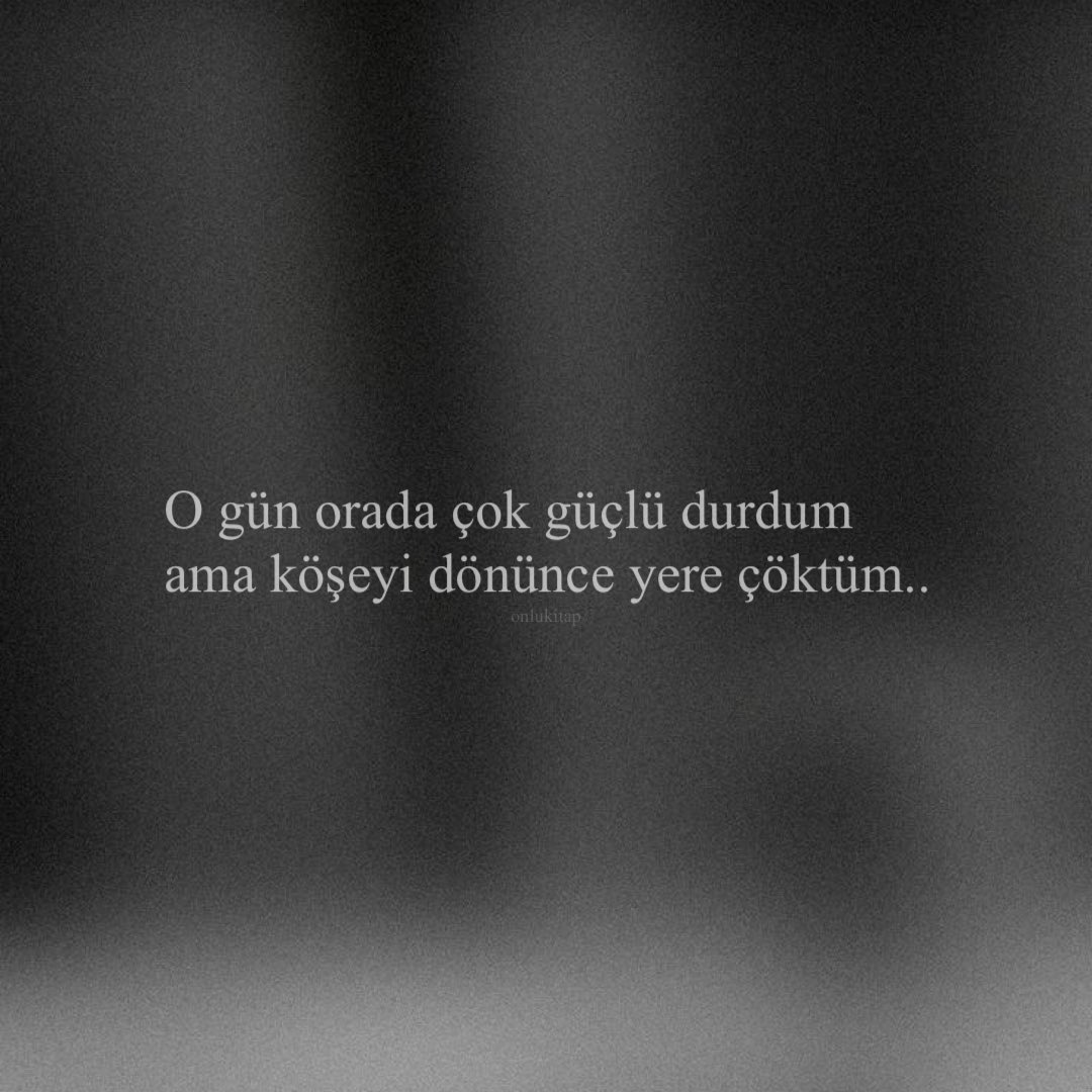 Beni etkileyen bir söz oldu..