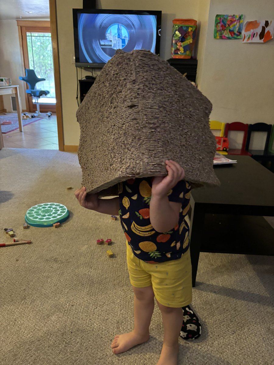 My three year old has settled on Pyramid Head for Halloween