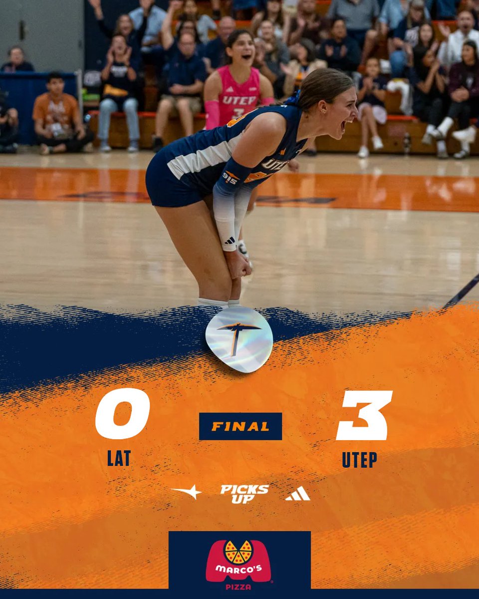 UTEP Volleyball (@utepvb) on Twitter photo ๐๐๐๐๐๐ ๐๐๐โผ๏ธ Picks up, Brooms up! ๐งน The Miners just cleaned house with a 3-0 sweep over the Bulldogs!
๐ธBraziel led the squad with 12 kills (.450 H%) while Washington stuffed 4 blocks and Uskokovic issued 4 aces ๐ค
#PicksUp | <a href="/marcospizzaep/">marcospizzaep</a> ๐๐๐๐๐๐ ๐๐๐โผ๏ธ Picks up, Brooms up! ๐งน The Miners just cleaned house with a 3-0 sweep over the Bulldogs!
๐ธBraziel led the squad with 12 kills (.450 H%) while Washington stuffed 4 blocks and Uskokovic issued 4 aces ๐ค
#PicksUp | <a href="/marcospizzaep/">marcospizzaep</a>