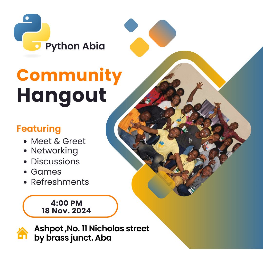 Ubajoseph_u's tweet image. I came for the language, stayed for the community. You are invited. #PythonAbia #PythonCommunity #Python