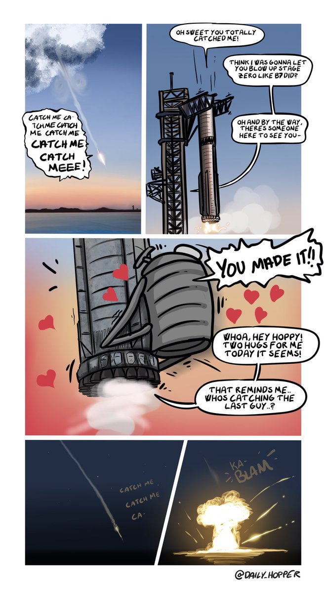 Catch me if you can!

#spacex #space #starship #IFT5