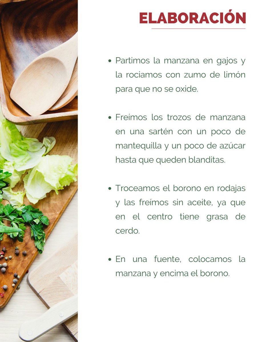 sabeanorte's tweet photo. Receta | Borono de Cantabria con manzana frita 👨‍🍳🤤 

Con la llegada del otoño, teníamos muchas ganas de este plato tan típico de nuestra tierra 🍁.  

#Recetas #Cantabria #CocinaEspañola #CómeteCantabria #Borono #SabeaNorte https://t.co/6OqSmoaDJ2