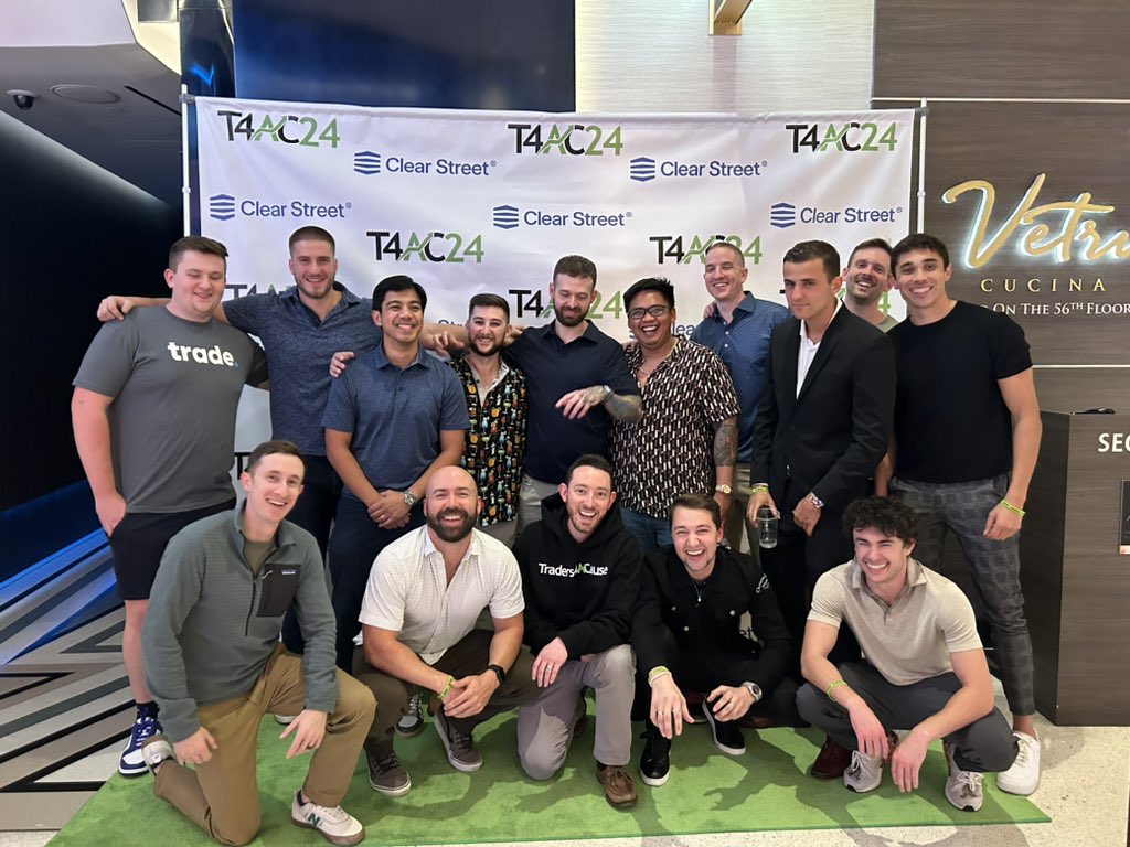 BOFO (@bofomomo) on Twitter photo The squad was deep this year at #T4AC ! <a href="/Traders4ACause/">Traders4ACause</a>
<a href="/CrispyTradesYT/">CrispyTrades</a>
<a href="/TradingWithTim_/">TradingwithTim</a>
<a href="/t3chytrad3r/">t3chytrad3r</a>
<a href="/tradeandfade/">Justin</a>
<a href="/aRobotNamedSnax/">Snax</a>
<a href="/MXDayTrading/">MX Day Trading</a>
<a href="/EdBarry4/">Ed Barry</a>
<a href="/hhtrades99/">Harrison</a>
<a href="/HervTrades/">Herv Trades</a>
<a href="/DipTraders/">BMAC</a>
<a href="/Perch_Trades/">Perch Perkins</a> The squad was deep this year at #T4AC ! <a href="/Traders4ACause/">Traders4ACause</a>
<a href="/CrispyTradesYT/">CrispyTrades</a>
<a href="/TradingWithTim_/">TradingwithTim</a>
<a href="/t3chytrad3r/">t3chytrad3r</a>
<a href="/tradeandfade/">Justin</a>
<a href="/aRobotNamedSnax/">Snax</a>
<a href="/MXDayTrading/">MX Day Trading</a>
<a href="/EdBarry4/">Ed Barry</a>
<a href="/hhtrades99/">Harrison</a>
<a href="/HervTrades/">Herv Trades</a>
<a href="/DipTraders/">BMAC</a>
<a href="/Perch_Trades/">Perch Perkins</a>