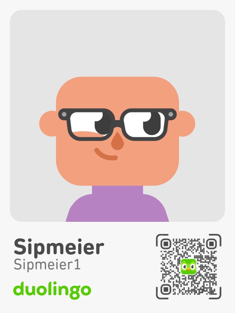 Hier ist mein Profil – wollen wir Freunde sein? duolingo.com/profile/Sipmei…