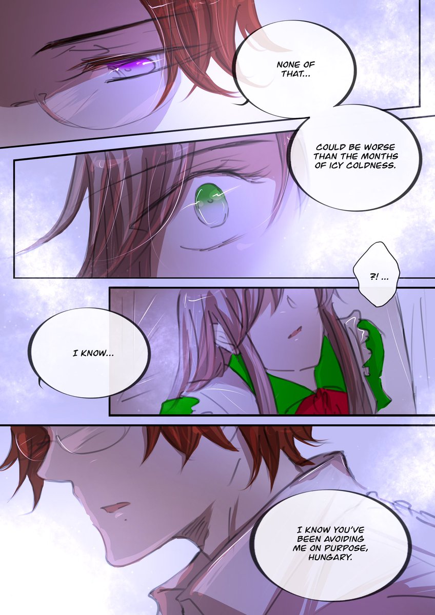 lynnnnstuff's tweet photo. #hetalia —【Frying Pangle Part 5/9】— Finally clear words from Austria. #aphhungary #aph #aphaustria #fryingpangle https://t.co/vEJvOTVzIe