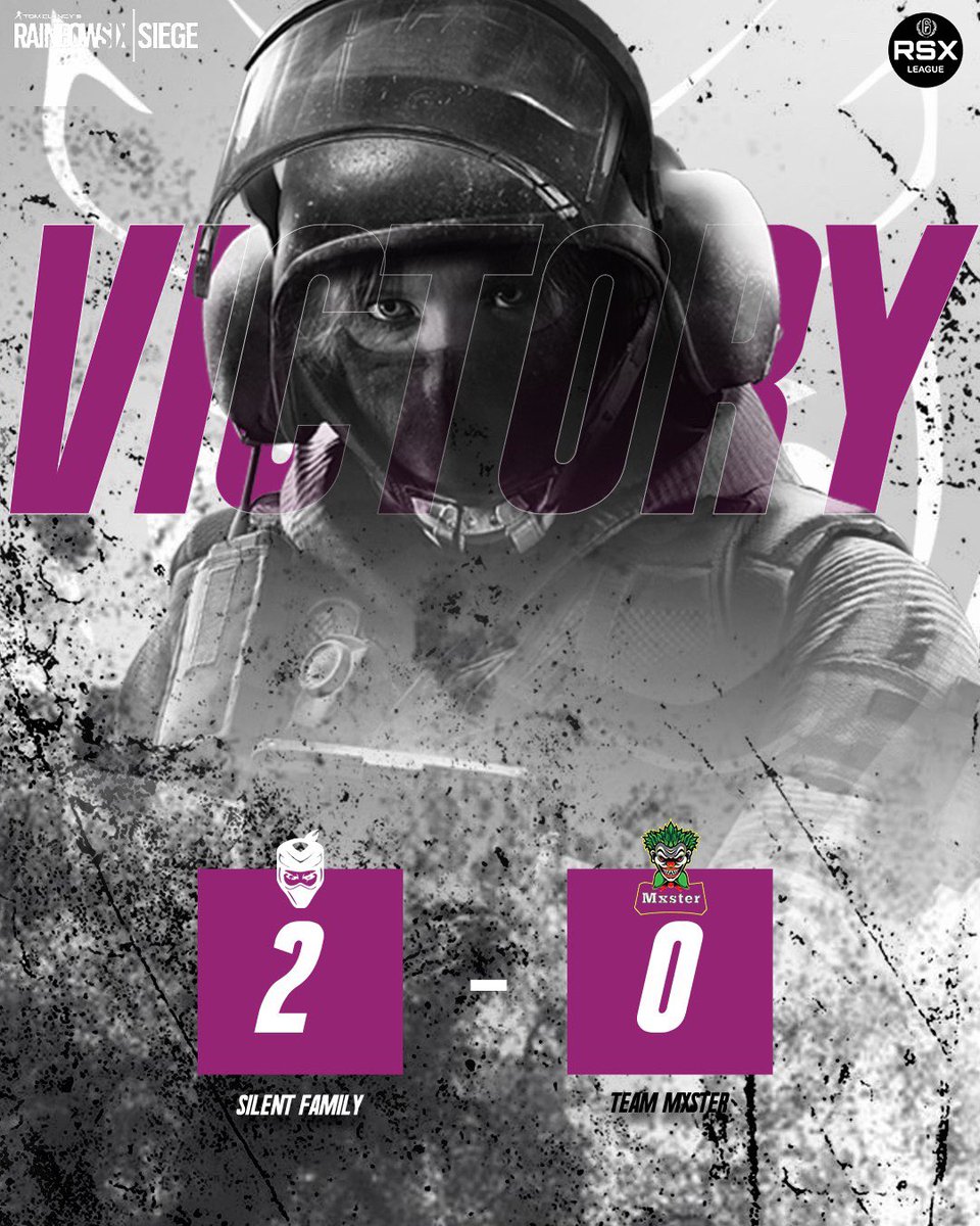 Silent Family (@silentfamilysf) on Twitter photo 🏆<a href="/RSXPL/">RSX Events</a> | #RainbowSixSiege
On passe en demi LB, plus qu’une victoire !
-
We go to LB semi, only one more victory !
🥷👑: <a href="/Rogorah/">ً</a> / <a href="/timookzy/">timo🇷🇴(BOOSTING ACCOUNTS)</a>
GGWP
#SilentFamily🥷 🏆<a href="/RSXPL/">RSX Events</a> | #RainbowSixSiege
On passe en demi LB, plus qu’une victoire !
-
We go to LB semi, only one more victory !
🥷👑: <a href="/Rogorah/">ً</a> / <a href="/timookzy/">timo🇷🇴(BOOSTING ACCOUNTS)</a>
GGWP
#SilentFamily🥷