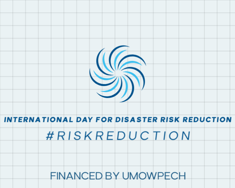 On the #InternationalDayforDisasterRiskReduction, UMOWPECH reminds everyone that #disasters are often related to abnormal #naturephenomenos: that is why our Organization fights against #pollution and strives to #protecttheEnvironment. It does so in order to #preventdisasters.