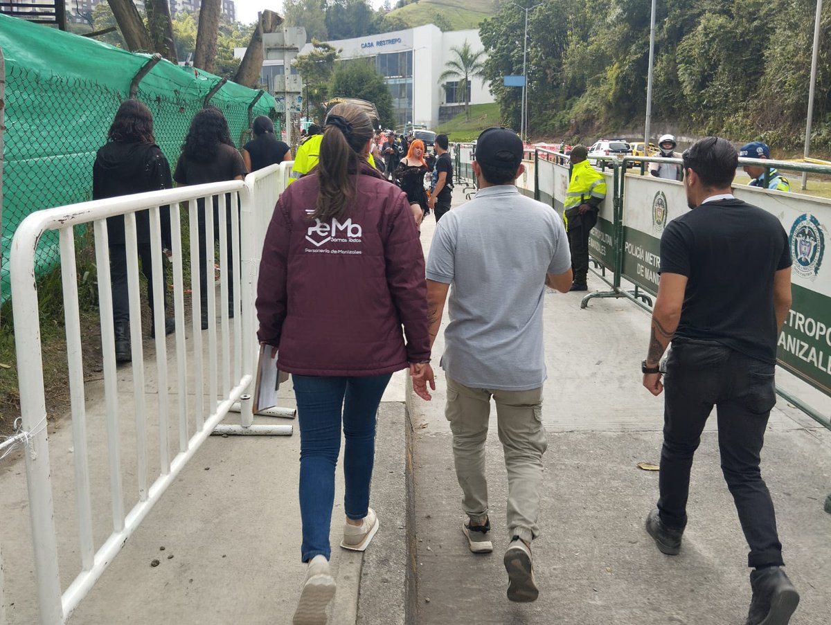 Realizamos recorrido con el jefe de seguridad y convivencia ciudadana con el fin de verificar los operativos y el cumplimento del protocolo aprobado en el Puesto de Mando Unificado.