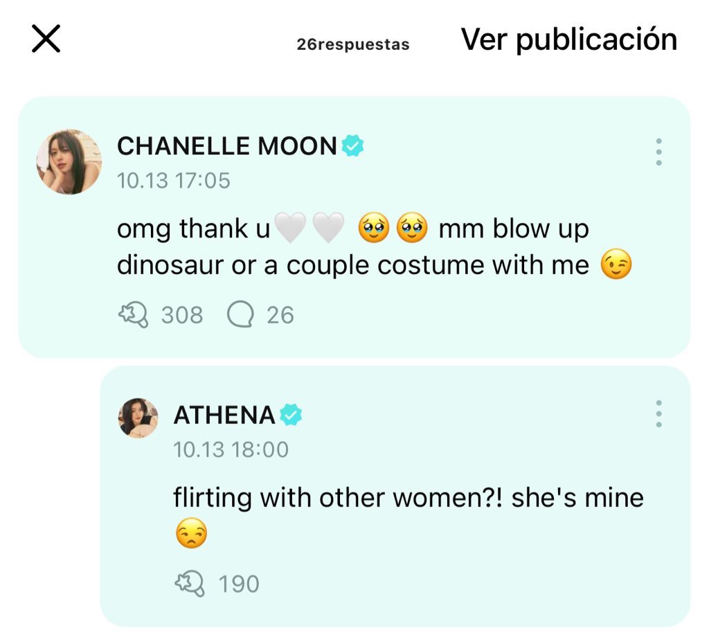 fifisite's tweet photo. athena flirting with chanelle. she's so REAL for that. https://t.co/uImPKIUzT3