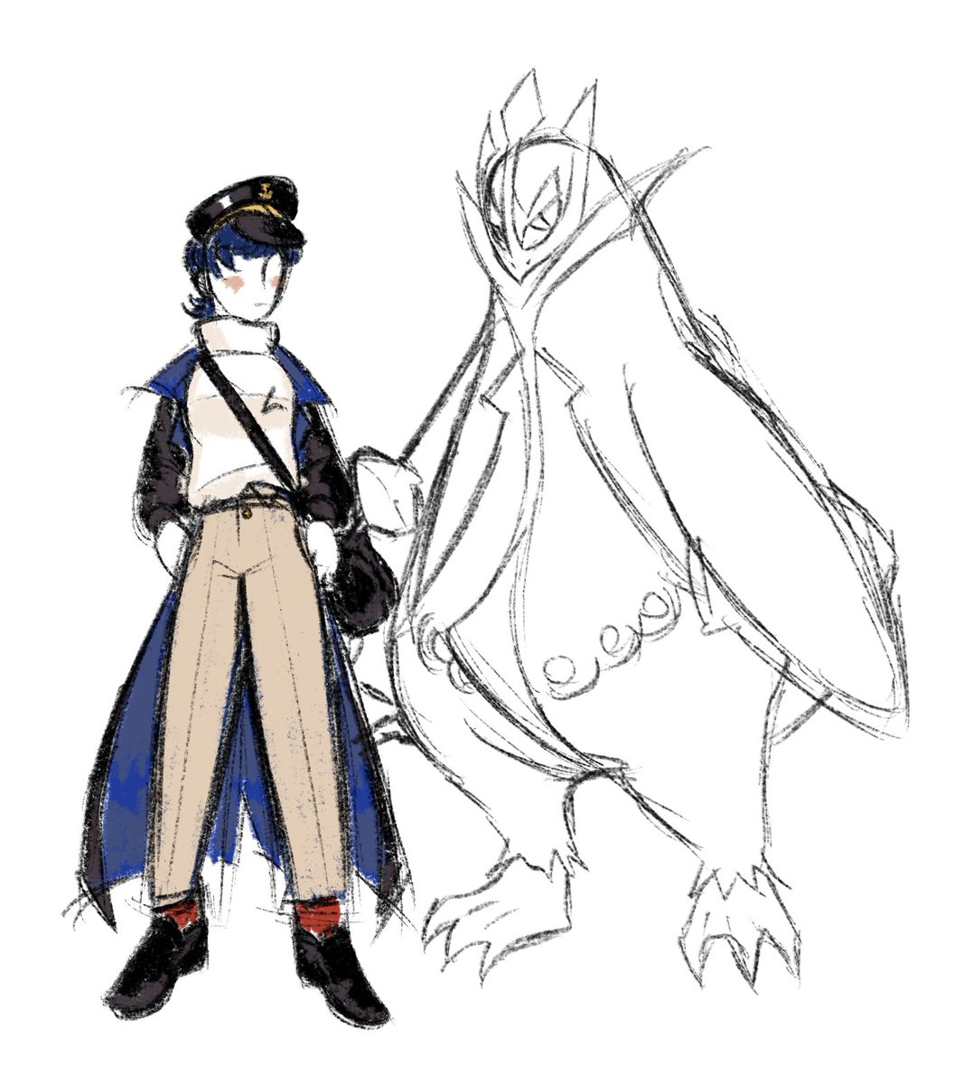 miminT669's tweet image. I will probably change her design several times more again. Marine/Pierre is a former International champ, Kalos league chairwoman and Malva’s biggest headache (because interviewing someone who’s default answer is “ummm ehh I guess” is making her cringe internally)