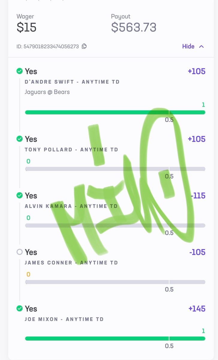 Always one 😫😫😫
D’Andre Swift ✅
Tony Pollard ✅
Alvin Kamara ✅
Joe Mixon ✅
James Conner ❌