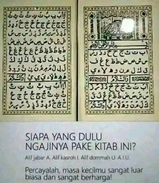 Lintas_Jaman's tweet photo. Siapa yang dulu ngajinya pakai ini? https://t.co/jRDhYGW62Z