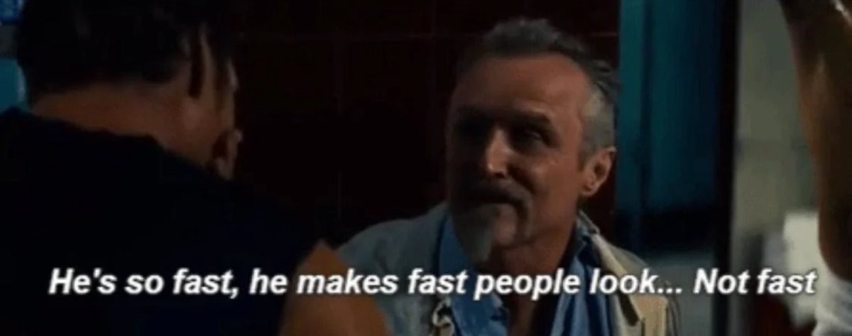 MattsTake1's tweet photo. He makes fast people look....not fast 

JB 🐅 https://t.co/qgmvZog7q0