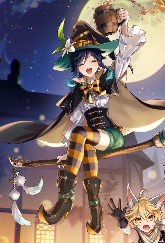 VENTI IN THESE STOCKINGS IS SO ADORABLE I like the orange green palette