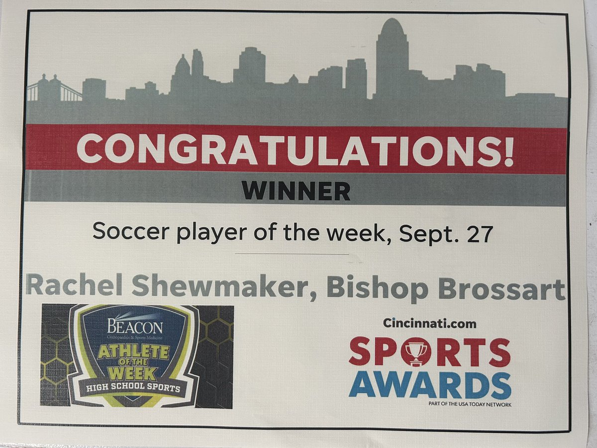 rshewmaker2026's tweet photo. Honored to have received the Top NKY/IND Girls Soccer Player of the Week! Thankful for my coaches, teammates, and everyone who believed in me. 
@CentreWSoccer @transywsoccer @TMU_WSoccer @BUKnightsWSOC @MarianWSOC @XavierWSOC @NKUNorseWSOC @EKU_Soccer @HerdWSoccer https://t.co/fhRo7blnio