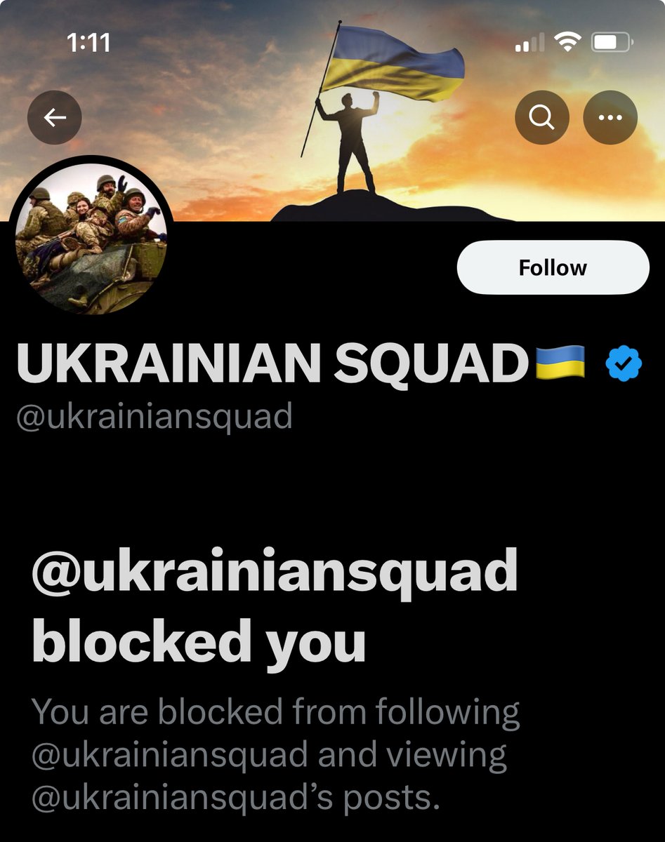 WHY has @ ukrainiansquad BLOCKED ME???

Because they are SCAMMERS‼️ And they didn't like me calling them out on their scam techniques. That won't stop me though...

Anyone who interacts with the Ukrainian Squad account will eventually get a DM from a Ukrainian 'soldier' who: