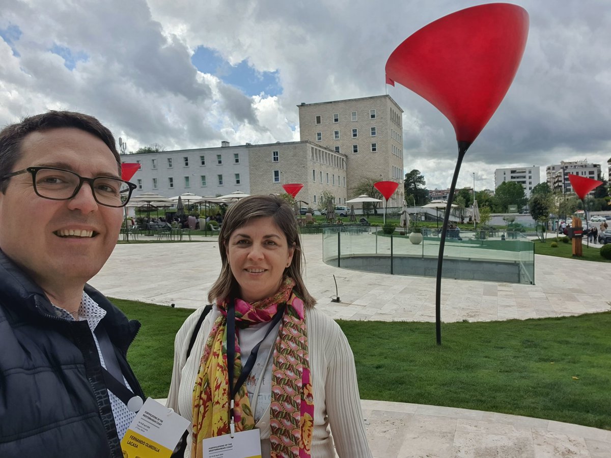 folmedillaARQOH's tweet photo. Traemos al recuerdo nuestro paso hace unos meses por Congreso #Castillos #FORTMED #Albania
Y la invitación a participar en Convenio @SapienzaRoma #Roma #Italia de la mano de M. Grazia Turco sobre #Fortificaciones costeras de Mediterráneo
@yanirahm_ARQOH
#ARQOH
#ARQOHARQUITECTOS https://t.co/m1lNc1LYhO