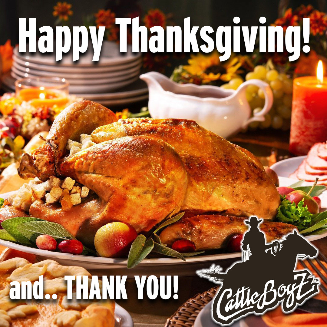 This Thanksgiving, we would like to thank YOU! for your continued support of our family made recipes! From our team to you, we hope you enjoy a festive thanksgiving weekend with family and friends. #thanksgiving2024 #thankyouforyoursupport #cattleboyz #bbqsauce #steakrub 🥰
