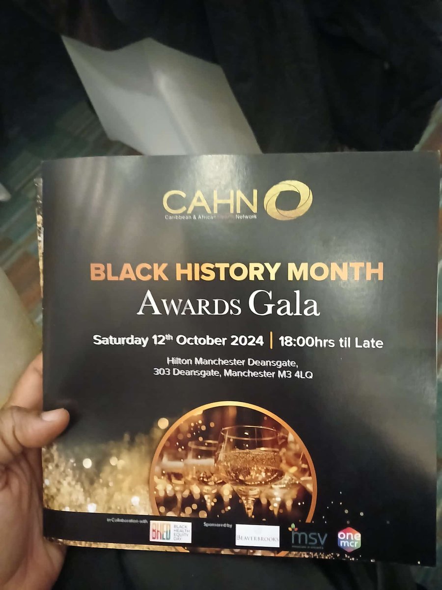 Black Beetle Health (@healthbeetle) on Twitter photo It was a privilege to be invited to attend the <a href="/cahn_uk/">Caribbean & African Health Network</a> Black History Month Awards Gala, focusing on ending #healthinequalities and addressing the wider #disparities affecting #Caribbean and #African communities across generations. It was a privilege to be invited to attend the <a href="/cahn_uk/">Caribbean & African Health Network</a> Black History Month Awards Gala, focusing on ending #healthinequalities and addressing the wider #disparities affecting #Caribbean and #African communities across generations.