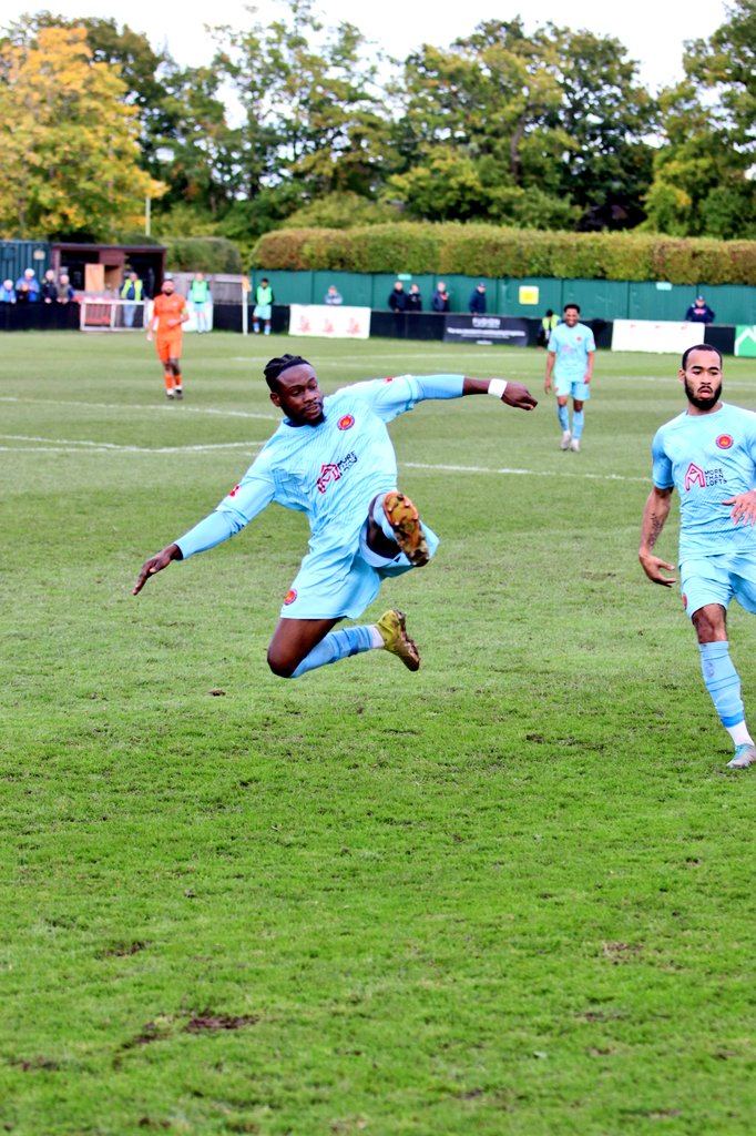 Everybody was kung fu fighting.

 Hartley Wintney FC vs <a href="/official_scrfc/">Sutton Common Rovers</a> 12 Oct 2024