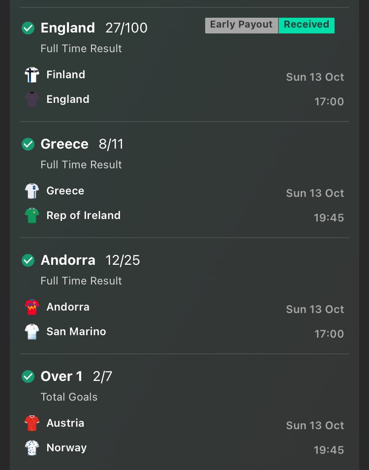 Let’s goooooooooo!!!🔥🔥🔥

Our 4 fold for today coming through✅