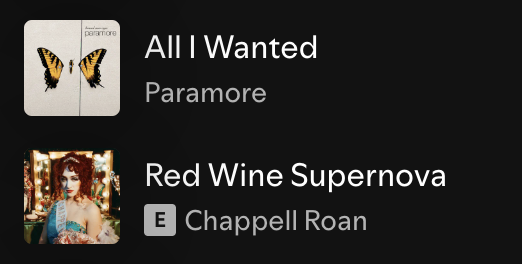 fabulaces's tweet photo. these songs being one after the other was by far the weirdest and worst emotional transition i've had this year https://t.co/JyEXhX8Awt