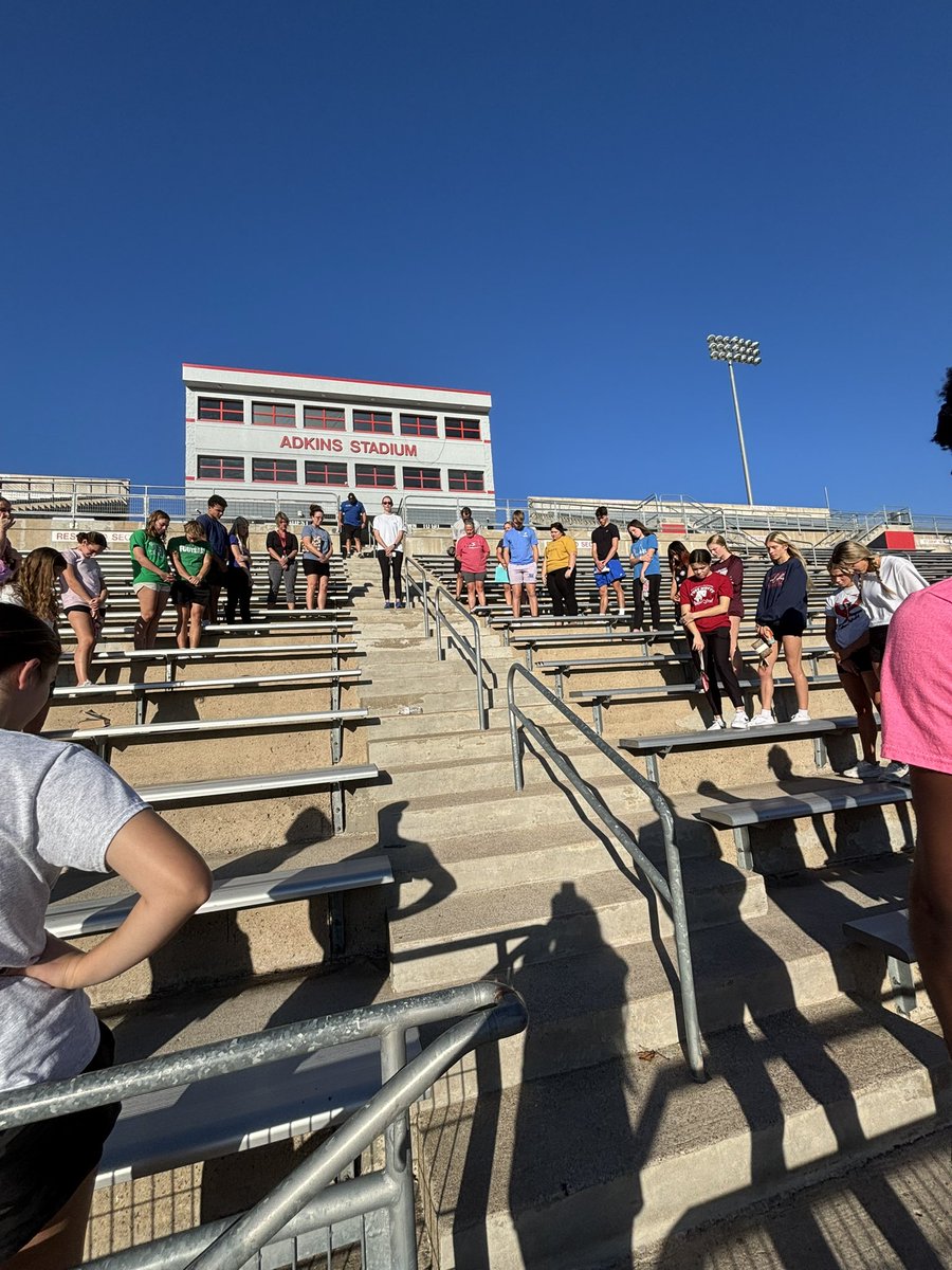 Reminder!! FIELDS OF FAITH tonight @7 Adkins Stadium!