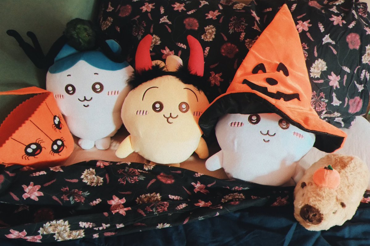 Spooky season 🎃💕

#ちいかわ #ハロウィン
#なんか小さくてかわいいやつ