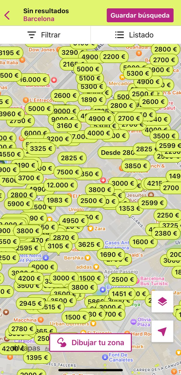 En Cataluña se aplica la ley de vivienda y estamos así: