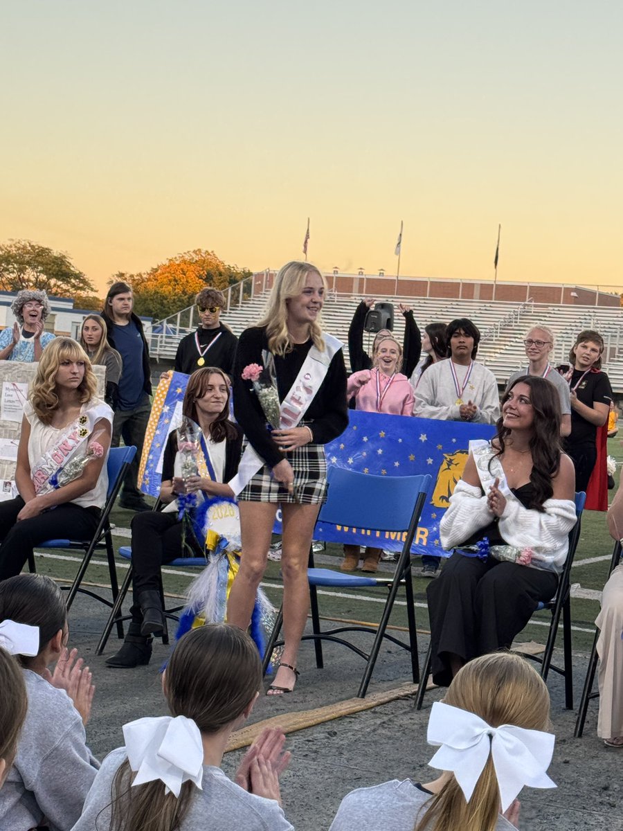 Congratulations Riley Buchanan, junior in Teaching Professions, for winning Junior Hoco princess!!!!!!! 👑 ❤️