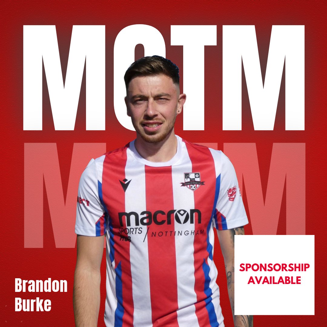 𝗠𝗔𝗡 𝗢𝗙 𝗧𝗛𝗘 𝗠𝗔𝗧𝗖𝗛

Yesterday's Man of the Match was hattrick hero, Brandon Burke.

A superb display by the attacker who was red hot in front of goal. ⚽️⚽️⚽️

Well done, <a href="/Brandon10Burke/">Brandon Burke (Burkey)</a>!

#wadadaw #utdd #NCEL