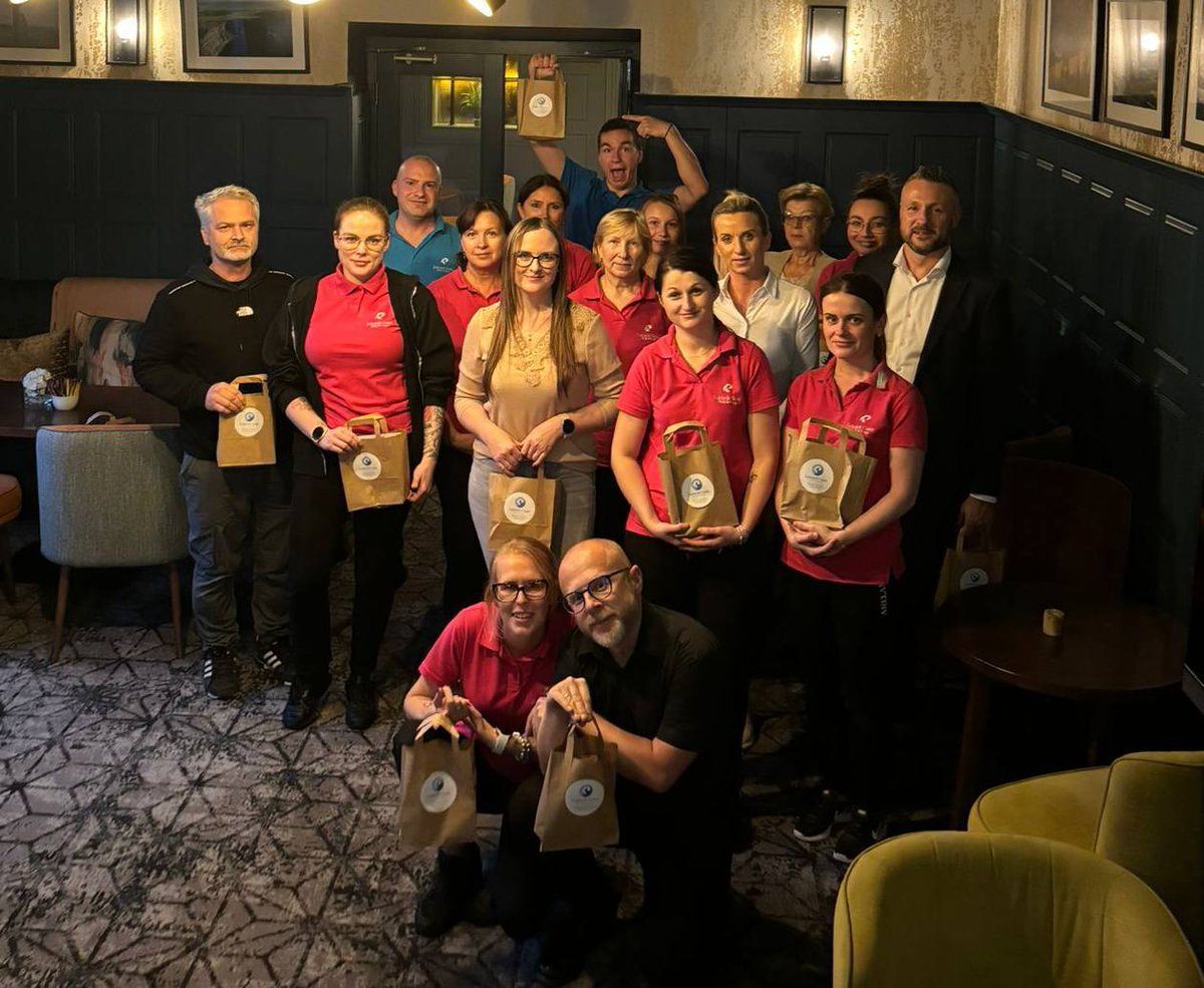 Lahinch Coast Hotel (@lahinchcoast) on Twitter photo We celebrated our amazing Accommodation Team at Lahinch Coast Hotel today in conjunction with Accommodation Appreciation Day which was earlier this week. A huge thank you to you all. <a href="/GPTW_Ireland/">Great Place to Work Ireland</a> <a href="/IHFcomms/">Irish Hotels Federation</a> <a href="/Failte_Ireland/">Fáilte Ireland</a> #AppreciationDay
#GreatPlaceToWork
#EmployerExcellence We celebrated our amazing Accommodation Team at Lahinch Coast Hotel today in conjunction with Accommodation Appreciation Day which was earlier this week. A huge thank you to you all. <a href="/GPTW_Ireland/">Great Place to Work Ireland</a> <a href="/IHFcomms/">Irish Hotels Federation</a> <a href="/Failte_Ireland/">Fáilte Ireland</a> #AppreciationDay
#GreatPlaceToWork
#EmployerExcellence