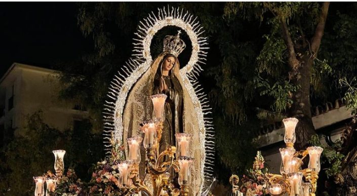 Todos los Datos del Traslado de Nuestra Señora de Fátima a la Parroquia de Nuestra Señora del Rocío en Jerez de la Frontera este 19 de Octubre del 2024