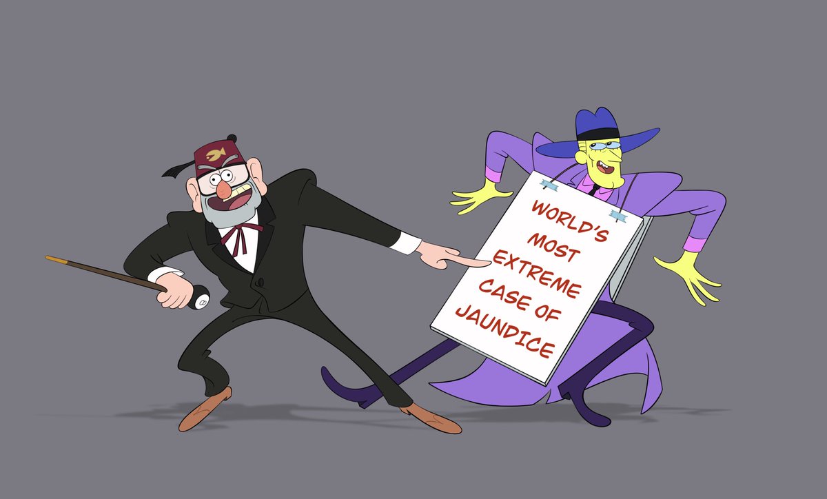 Just two Alex Hirsch-voiced charlatans vibing ✨💵💲