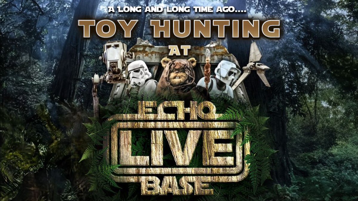ALandLTA's tweet photo. New Video: https://t.co/25Au3KcBWq Star Wars Toy Hunting at Echo Base Live XV with Martyn and Adam including another of our challenges!!! #echobaselive #starwars #hasbro #actionfigures #toyhunting https://t.co/Ci6JAhxvHR