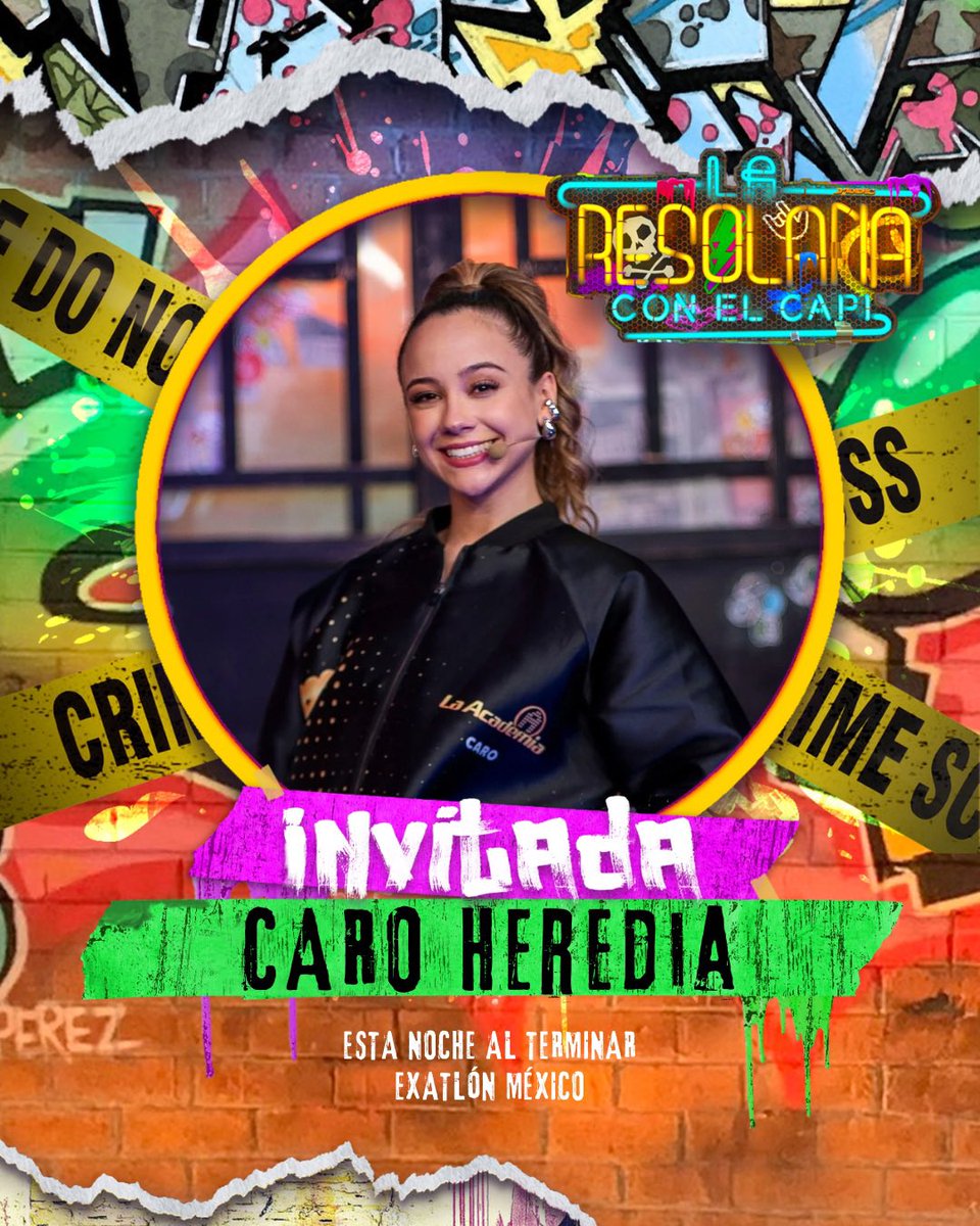 ¡𝗖𝗔𝗥𝗢 𝗛𝗘𝗥𝗘𝗗𝗜𝗔 estará esta noche con <a href="/elcapiperez/">El CAPI Pérez</a> en #LaResolana! 😀🙌🏼 No te lo pierdas a las 11:00 p.m. por Azteca UNO. 📺✨