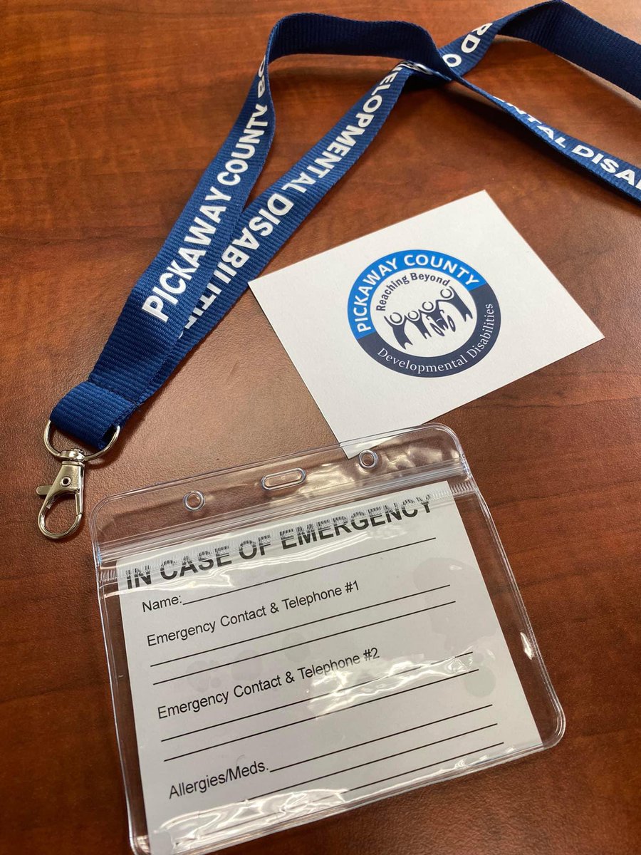 Pickaway Cnty Board of Dev Disabilities is offering limited "In Case of Emergency" badges @ Info Booth @ Court &amp; Main during Pumpkin Show. 

They are free to those who may be unable to communicate critical emergency info.

They are limited &amp; will be on a 1st come 1st serve basis.