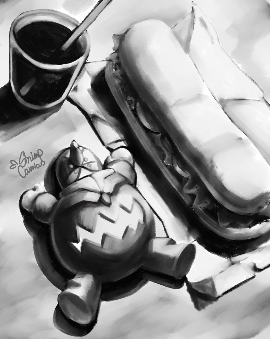 Day 13 Subway #Tennotober2024 #Warframe #Grendel